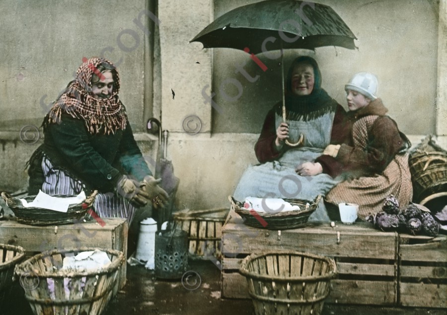 Marktfrauen ; Market women - Foto foticon-600-simon-duesseldorf-340-031.jpg | foticon.de - Bilddatenbank für Motive aus Geschichte und Kultur